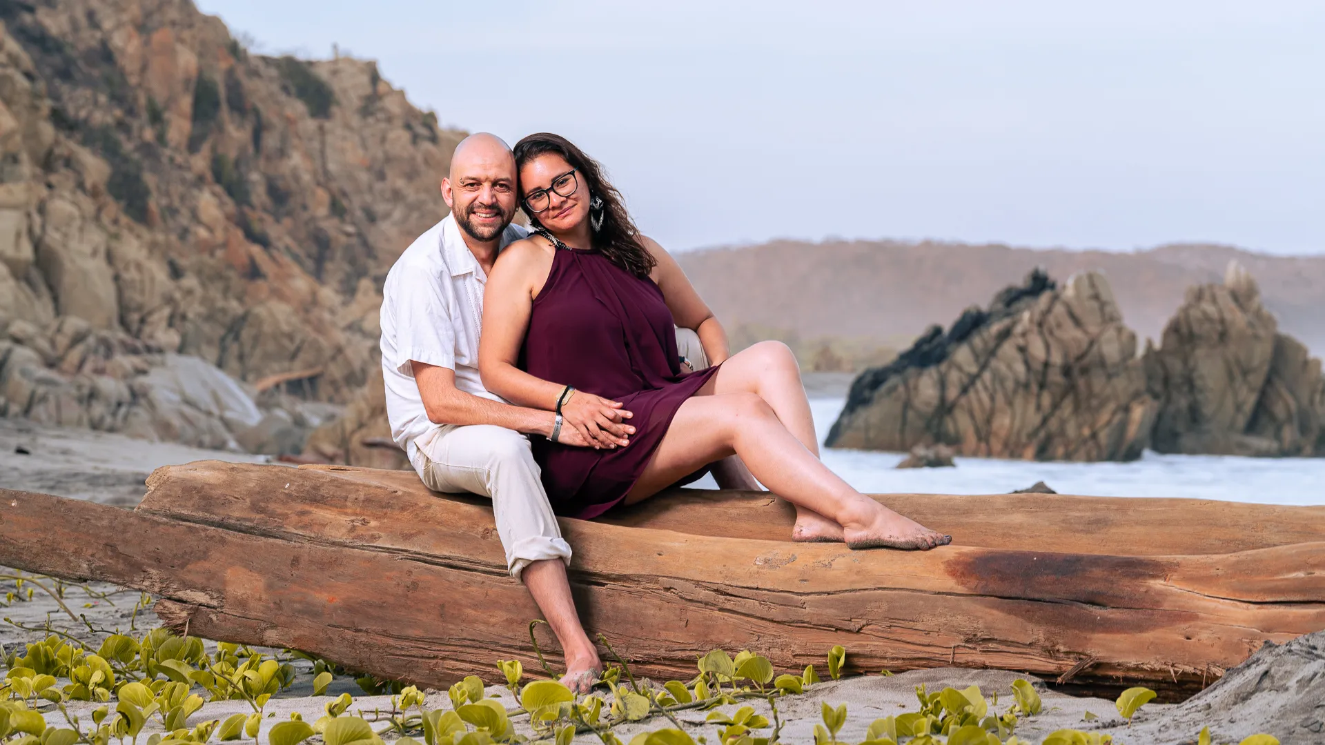 Save the Date photo in Huatulco